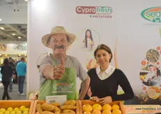 Christiana of Cyprofresh Sedigep (Cyprus), first Cypriot organisation to meet the criteria laid down by the National Competent Authority on producers’ organisations