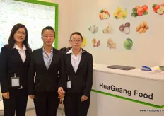 Sophie, Susan and Ashley of HuaGuang Food Imp. & Exp- China