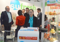 Debra Zhang, Account Manager of Jining SuFresh- China