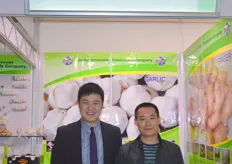 Pleter Liu (Sales Manager) and Roger Luo (General Manager) of Greenway Foodstuffs Company- China