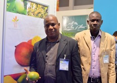 Aliou and Marlene of Service Commercial Silvain International (Mali)