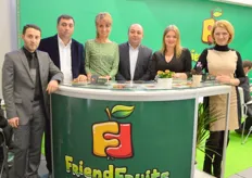 The Friend Fruits team, the company has a wide range of fruit and vegetables with a full technological cycle of pre-sale processed product