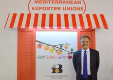 Ali Kavak, Management Board Chairman of the Mediterranean Fresh Fruit and Vegetable Exporter Unions and Chairman to the Turkish Citrus Promotion Group ..responsible of the 25 Turkish companies at the Fruit Logistica