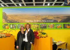 Astrid Dafan-van Dien and Malou Even from Arava Export Growers