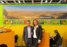 Itzhak Vizenberg and Malou Even from Arava Export Growers