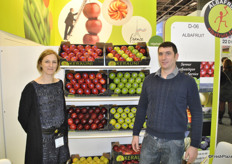 Virginie Soula and Emmanuel Delbouis from ALbaFruit