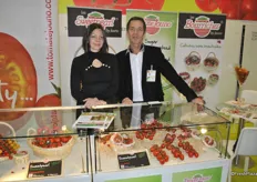 Christel Chauvinier and Christian Jouno from Tomate Jouna