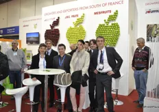 The team of Jouffruit, J.M.C. Fruits and MesFruits