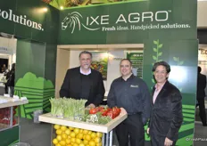 Jose Pons, William Andina and Carlos A. Muñoz from IXE Agro