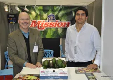 James C. Donovan and Roberto Vargas from Mission Produce promoting their European Division