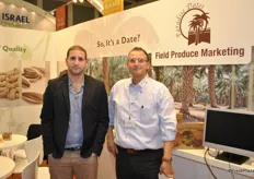 Tal and Avi Dagul promoting medjool dates and deglet nour from Field Produce marketing