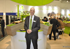 Jan Doldersum from Rijk Zwaan has a new slogan: Sharing a Healthy Future.