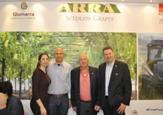 Vered, Adi, Shachar and Rafi Karniel breeders of the Arra grape varieties