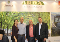 Vered, Adi, Shachar and Rafi Karniel breeders of the Arra grape varieties