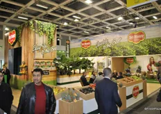 Overview of Del Monte stand at the Fruit Logistica 2014