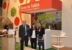 Andrew Selley, Petra Selzer and Carolina Berti from DuPont Crop Protection UK