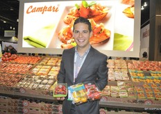 Paul Mastronardi presents the Angel Sweet, Yelo and Campari. They have a new breathable film , which is ecofriendly as it uses 20% less plastic.