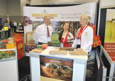 Dave Nelson with colleagues from Bard Valley Medjool Date Growers sampling dates from California.