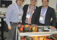 Alessandro Turatti, Jaime Tamayo (Divemex) and Massiomo Belotti from Groupe Guillin