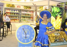 Miss Chiquita is a very good singer