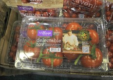 Village Farms introduces a new label where you can scan the QR code, which brings you to the website with recipes.