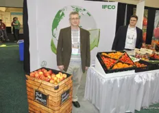 Rick Twiggs from IFCO. IFCO has introduced Flexi Wrap, which covers freestanding stacked RPC's, which is directly a display for the retail.