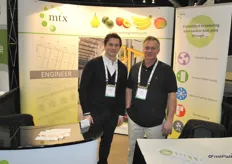 Ethan and Bill Strawbridge from Mtx specialist in controlled environments for the Fresh Produce Industry.