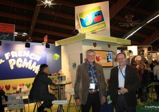 Tony and Jos Derwael from Bel'Export, exportcompany of mainly topfruit.