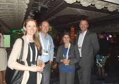 Leah Hermes-USDA, Brett Baker-United Apples, Julie Vasquez-USDA and Ian Forbes from The Garden.