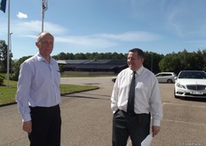 Paul Parfit from Adcock Refrigeration with Darren Powell from SRS UK.