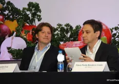 Leonardo Cruz Tesco Group,Commercial Sourcing Manager (Americas) and Luis Claudio Hass General Manager of Fruits and Vegetables at Pão de Açúcar Group- GPA.