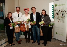 Liliana Zayas (Jaguacy Avocado Brazil), Ariete Bombassel (Berry good) Adriana Lessa and Lionel Bardin (Rijk Swaan)