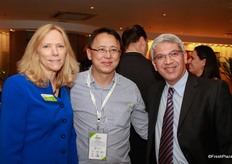 Nancy Tucker (PMA), Helio Nishimura (BAMBU) and Carlos Alexandre Oliveira Gomes (ANVISA)