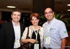 Andrés da Silva, Véronique Garon and Lysandro Canaes from EACEA