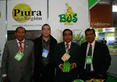 Milbort Tavara, Elieser Carreño, Remberto Ramirez (BOS SALITRAL) and Rafael Carrera