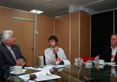 John Groh (The Produce News)and Davide Ghilotti (FoodNews)