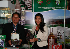 Victor Alvarez and Nelly Quevedo (Empresa Agricola San Juan)
