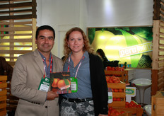 Arturo Vargas (LIMAGAS) and Emilia Belaunde Leon (ProCitrus)