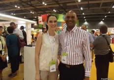 The South African stand was busy as always, Tina-Louise Rabie and Lucien Jansen were there to represent the PPECB.