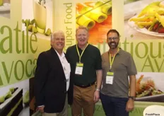 Avanza NZ and Misson USA have partnered to have a 12 month supply in Asia. Avocado is still a young product in in Asia and is seeing great growth with the ready to eat concept really taking the lead. Pictured here Ron Araiza - Mission, Ted Thomas - Avanza, Carwyn Williams - Avanza.