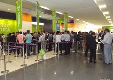 Busy first day at Asia Fruit Logistica 2014.