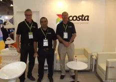 Brian Ceresa, Amancio Cuesta and Mark Riedel were on hand at the Costa stand.
