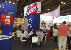 The Enza stand was busy throughout the event.