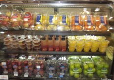 Some of the produce on display at Capespan.