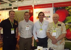 Three generations of Montague! Scott and Hamish - grandsons, Ray - father with grandfather Bill who started the company all those years ago.