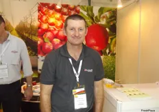 Owen Carter from Plunkett Orchards was at the APAL stand.