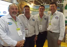 The guys at the Sweetee stand - Darryl Lowe, Troy Emmerton, Greg Parr and Mark Trott.