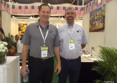 Jim Beagle and John Kreick from the Grapery were at the Grapes from California stand.