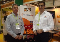 Richard Byllaardt and Greg McMahon from Seven Fields were presenting their citrus range.