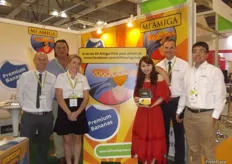 The team at the Allfresch Group stand - Andrew, Dick, Alex, Jane Ben and Shaun.